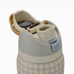 Owala 32oz Gingham Blue Travel Tumbler