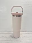 Stanley Rose Quartz 30oz Iceflow Flip Straw Tumbler