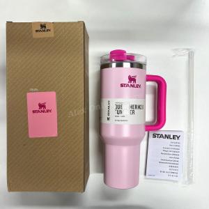 40Oz Pink Insulated Stainless Steel Travel Tumbler