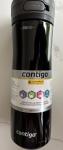 Contigo 20oz Black Stainless Steel Water Bottle