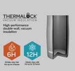 Contigo Byron Snapseal Black Stainless Steel Travel Mug