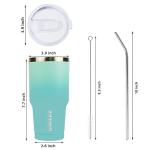 Mint 30oz Color Block Stainless Steel Tumbler