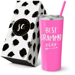 Grammy's Favorite Pink Insulated Tumbler 22oz