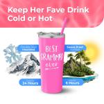 Grammy's Favorite Pink Insulated Tumbler 22oz