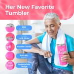 Grammy's Favorite Pink Insulated Tumbler 22oz