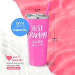 Grammy's Favorite Pink Insulated Tumbler 22oz