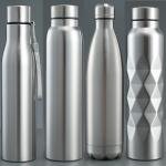 750ml/1000ml Stainless Steel Sports Water Bottle