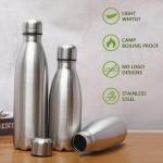 Leakproof Stainless Steel Water Bottle for Outdoor Adventures