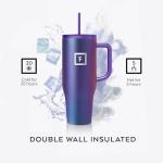 IRON °FLASK Co-Pilot Insulated Travel Mug, 40 Oz