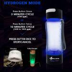 H2Wellness Portable Hydrogen Water Bottle, 400ml