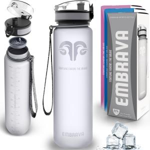 32oz Insulated Sports Water Bottle with Flip Top