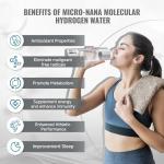 Hydrogen Water Bottle with Advanced SPE Technology