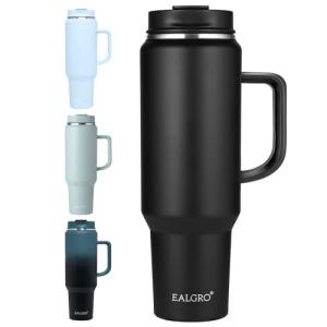 EALGRO 50 oz Insulated Tumbler with Handle