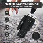 Insulated Water Bottle Carrier Bag with Phone Pocket