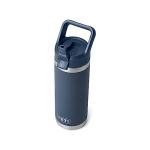 YETI Rambler 18 oz Stainless Steel Bottle with Straw