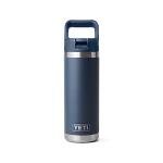YETI Rambler 18 oz Stainless Steel Bottle with Straw