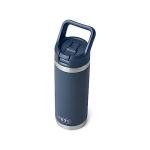 YETI Rambler 18 oz Stainless Steel Bottle with Straw