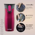 Contigo West Loop Autoseal Insulated Travel Mug, Raspberry