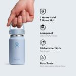 Hydro Flask Mini Insulated Flask – 6.7 Oz White