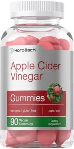 Horbäach Vegan Apple Cider Vinegar Gummies – 90 Count