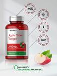 Horbäach Apple Cider Vinegar Capsules, 2400mg, 150 Count