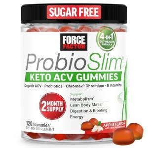 ProbioSlim Keto ACV Gummies - 120ct Apple Flavor