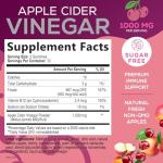 Sugar-Free Vegan Apple Cider Vinegar Gummies 1000mg