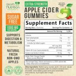 Sugar-Free Apple Cider Vinegar Gummies - 1000mg