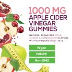 Sugar-Free Vegan Apple Cider Vinegar Gummies 1000mg