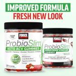 ProbioSlim Keto ACV Gummies - 120ct Apple Flavor