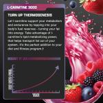 Nutrex L-Carnitine 3000 Berry Blast Shots