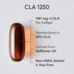 Sports Research CLA 1250mg Softgels for Weight Loss