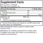 Bronson CLA 3000 High Potency Weight Management Support