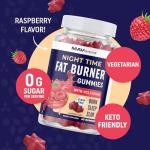 Nighttime Fat Burner Gummies for Sleep and Weight Loss