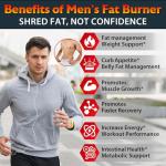Men's Thermogenic Fat Burner & Appetite Suppressant