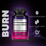 Nighttime Fat Burner with Green Coffee Extract - 60 Caps
