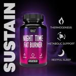 Nighttime Fat Burner with Green Coffee Extract - 60 Caps