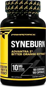 PrimaForce Syneburn Supplement with Synephrine, 180 Capsules