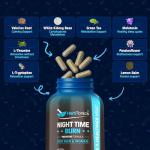 Night Time Burn & Sleep Complex for Weight Loss