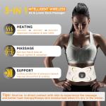 Abs Stimulator Belt with Heat for Fat Loss