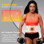 Abs Stimulator Belt with Heat for Fat Loss