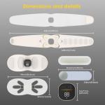 Abs Stimulator Belt with Heat for Fat Loss