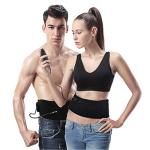 Adjustable Black Abdominal Fitness Workout Belt