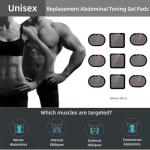 Replacement Gel Pads for Abs Belts – 9pcs