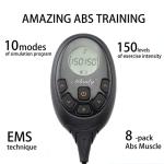 Adjustable Black Abdominal Fitness Workout Belt