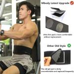 Adjustable Black Abdominal Fitness Workout Belt