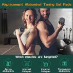 KOLOHOGO Gel Pads for Abdominal Belts - 6 Sets