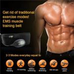 Adjustable Black Abdominal Fitness Workout Belt