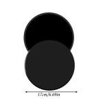 Core Sliding Discs for Home Workouts (Black)