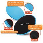 Core Sliders Workout Discs - 2 Pack Set